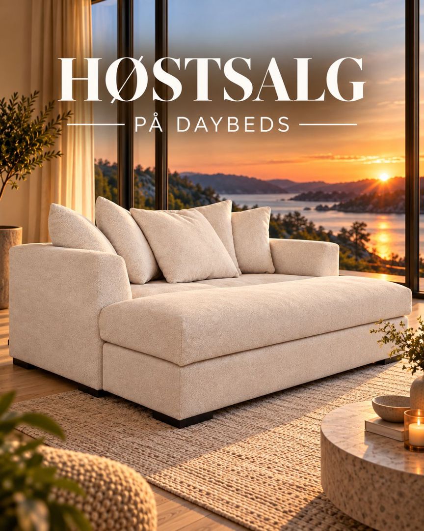 Myke og gode daybeds
