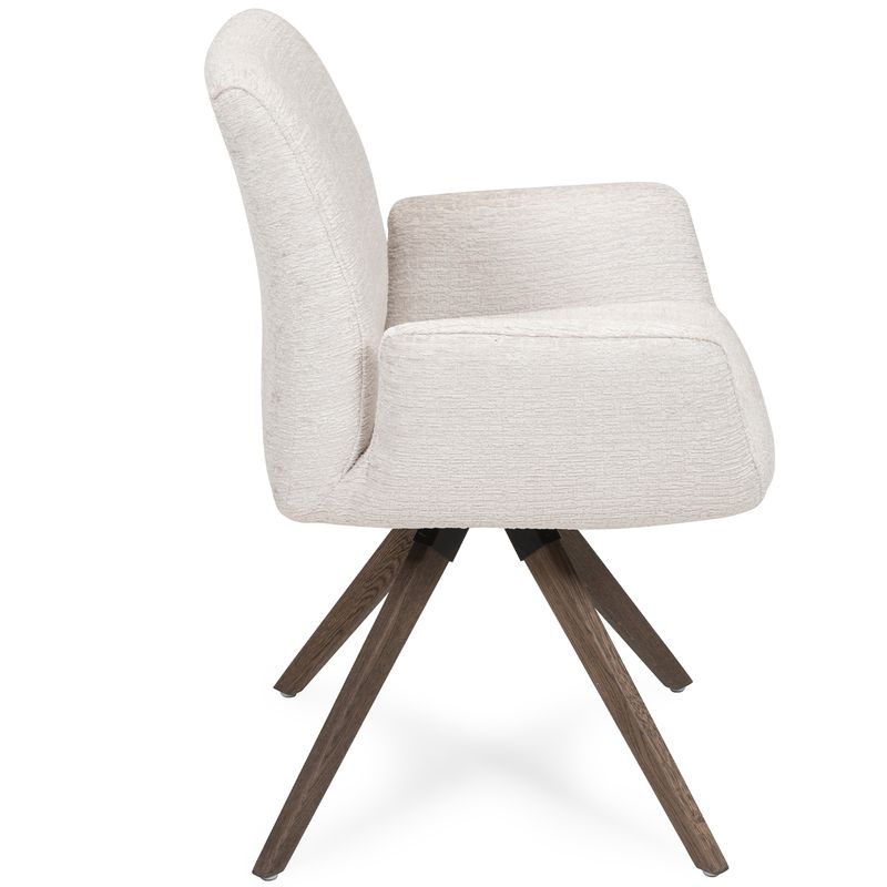 Abel Spisestol med ERGO og sving | Fusion tekstil 
