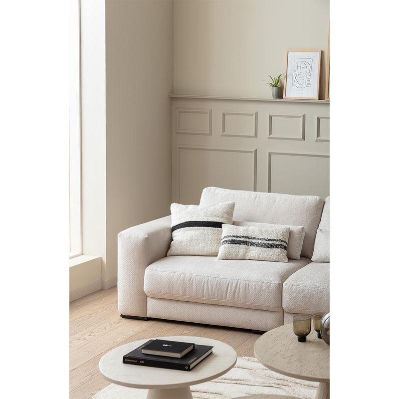 2389 Egholm Hjørnesofa åpen ende 336cm x 256cm modulbasert velg Ribcord cordfløyel tekstil