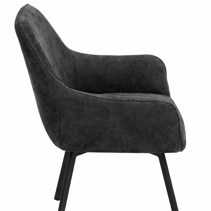 Cleo Spisestol med sving og armlene | Adore velur - Velg farge