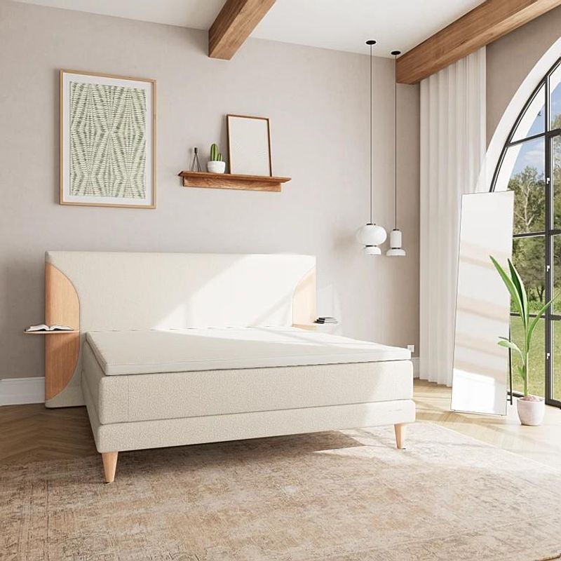 Skagen Excellence 180x200cm kontinentalseng - Ascot Bouclè
