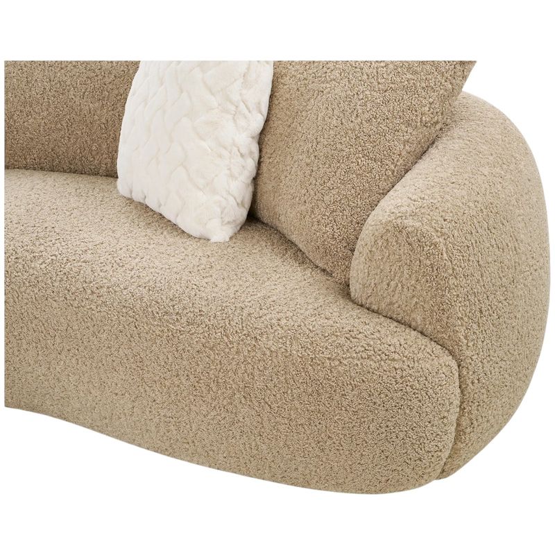 Dali sofa 4-seter - light brown 302 cm | House Nordic 