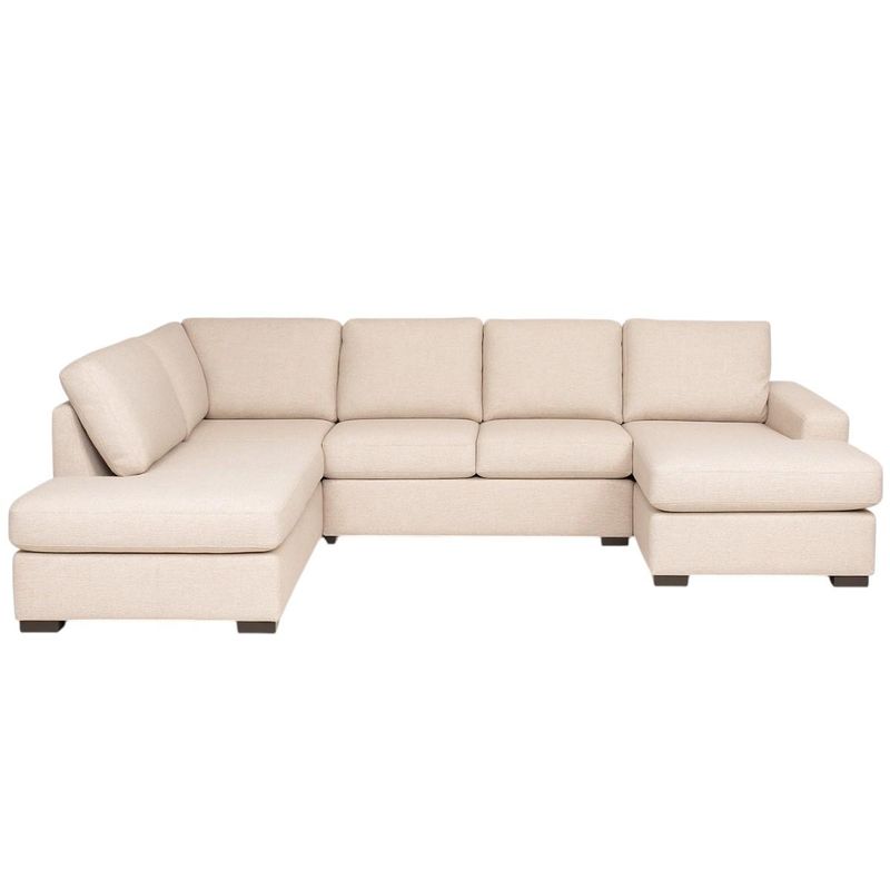 Vega U-hjørnesofa 286x200cm - Storm tekstil