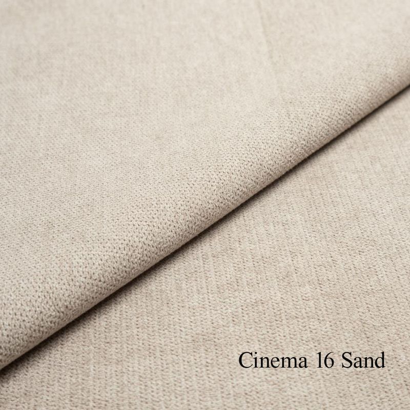 Crosby 3 seter sofa 222cm Fluff One Cinema Tekstil