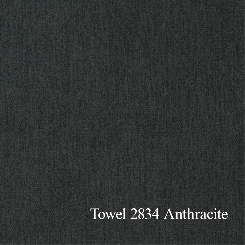 Leon Recliner med integrert fothviler | Towel tekstil