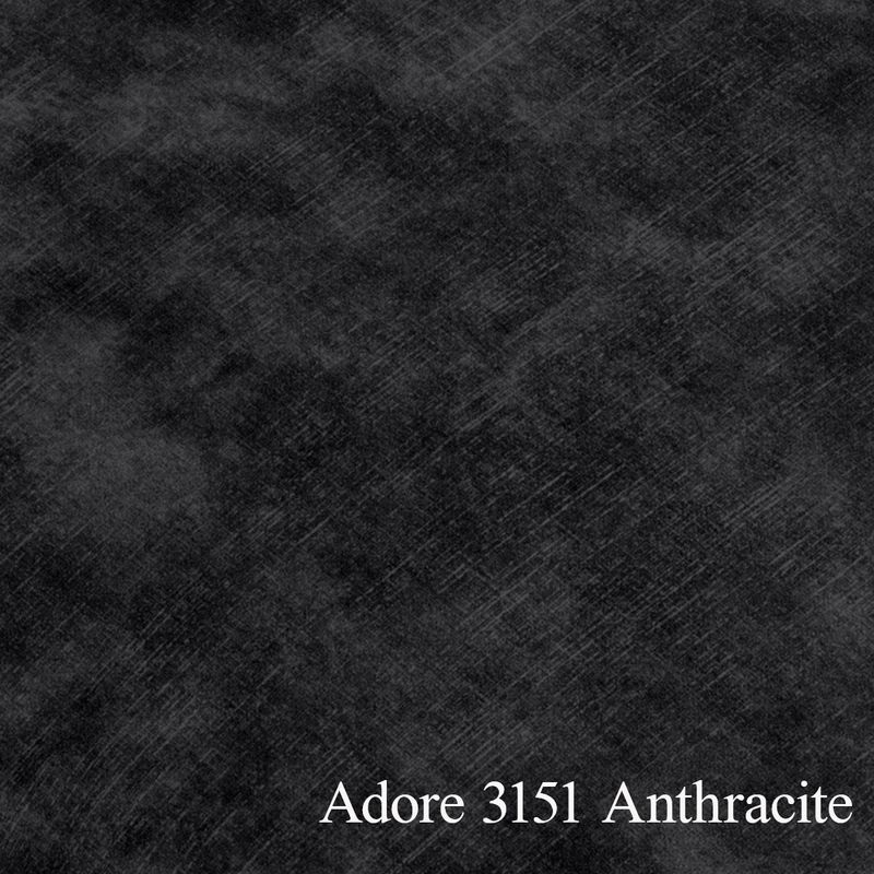 Five Recliner med integrert fothviler | Adore velur