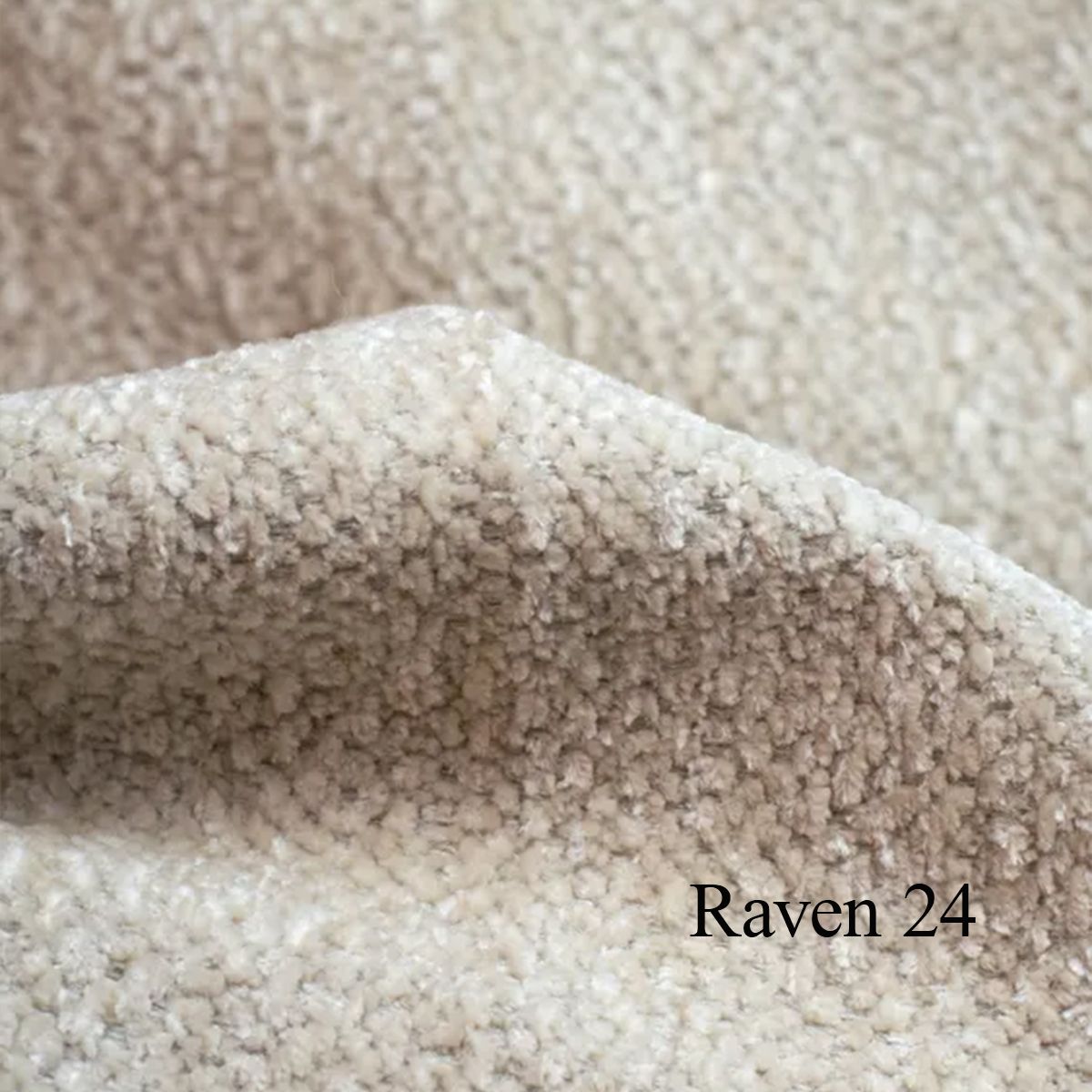 California 4 seter sofa buet | 326 cm | Raven Tekstil