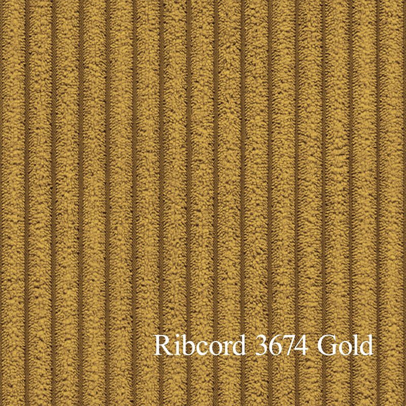 2389 Egholm Modulsofa åpen ende 336cm x 210cm velg Ribcord cordfløyel tekstil
