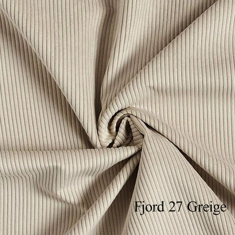 Flint Sjeselong sofa 279x165cm - Velg Fjord cordfløyel