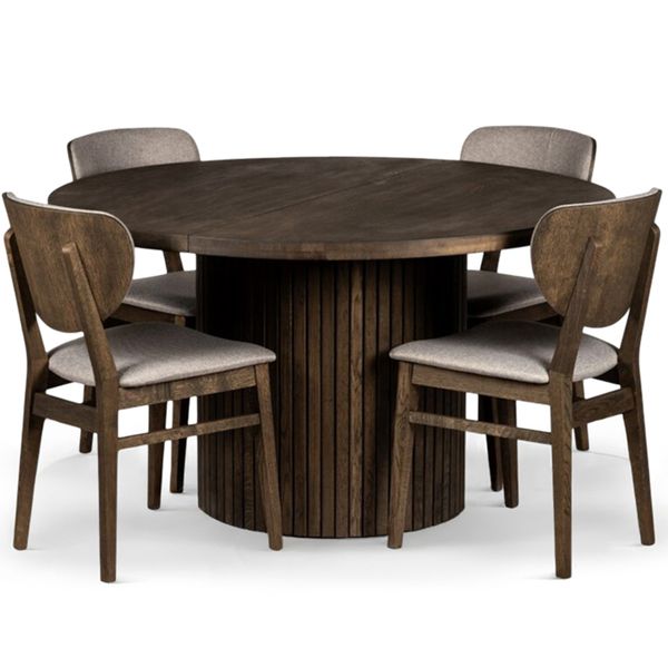 Hovedbilde Sophisticate Ø115 Spisebord heltre massiv eik ...