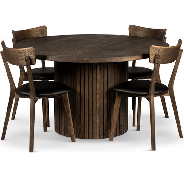 Hovedbilde Sophisticate 135+50 Spisebord heltre massiv eik ...