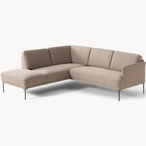 Hovedbilde Fluente hjørnesofa med åpen ende 222x199 Storm ...