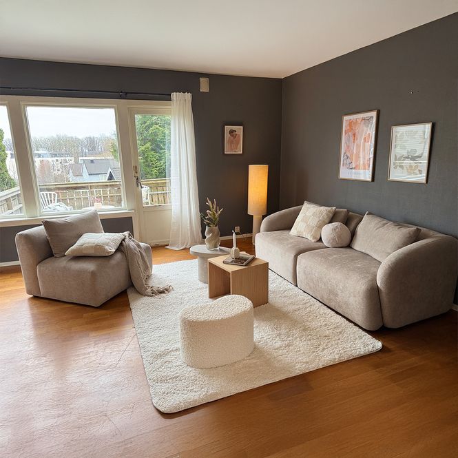 Hovedbilde Sori 3,5 seter sofa 283 cm Alpine Bouclè