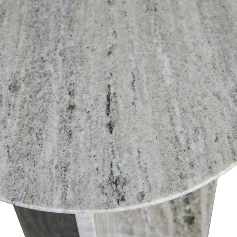 Elivinne marmor sidebord  D. Linen | 40X40X50 cm. 