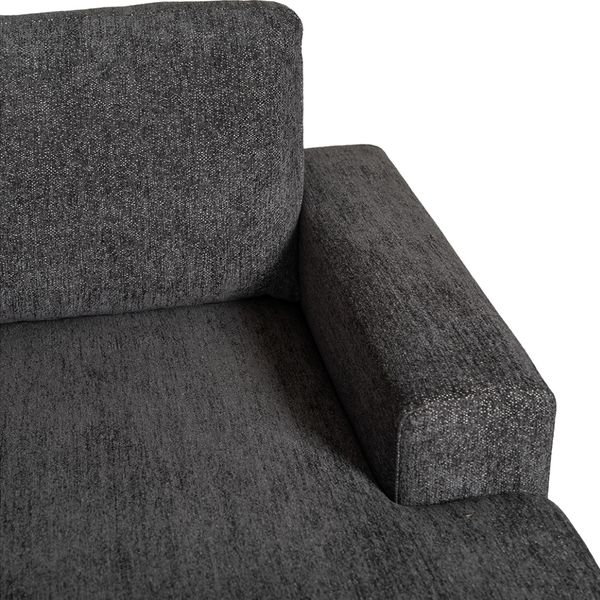Hovedbilde Vega 3-seter sjeselong sofa 220x132cm Raven ...